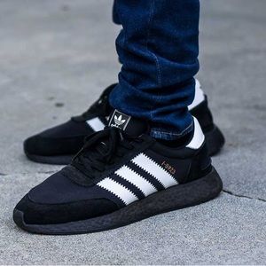 Super rare pair of adidas I-5923
Black Boost sneakers